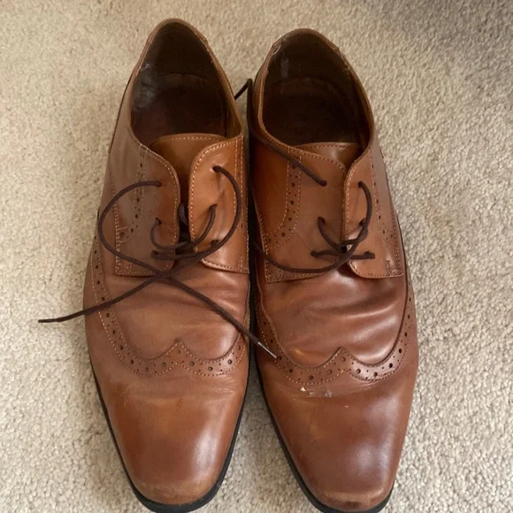Aldo | Shoes | Aldo Mens Brown Dress Shoe Size 3 | Poshmark display picture 1